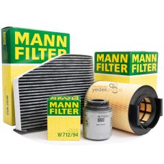 Volkswagen Passat 2011 - 2014 1,4 TSI BlueMotion Periyodik Bakım Seti Mann Marka