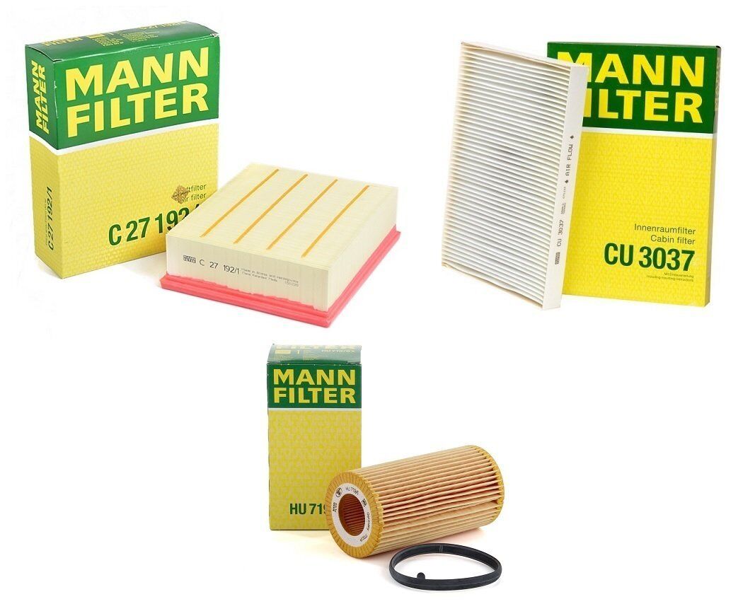 Audi A4 2002 - 2008 2.0 TFSI Periyodik Bakım Seti Mann Marka