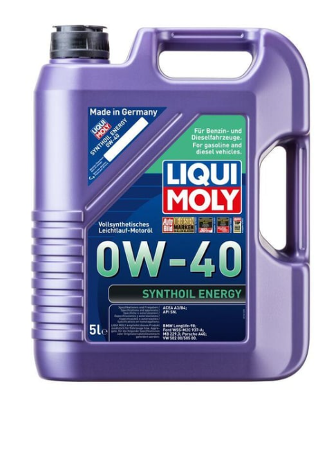 LIQUI MOLY 0W40 Synthoil Energy Tam Sentetik Motor Yağı 5 Litre (9515)