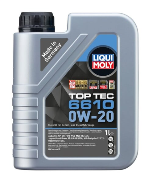 LIQUI MOLY 0W20 Motor Yağı Top Tec 6610 1 Litre (21660)