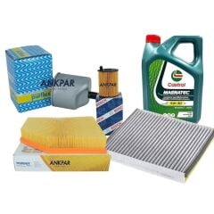 Volvo V40 Yağ Filtre Bakım Seti D2 2013 - 2018