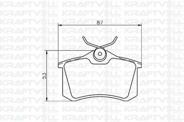 Volkswagen Fren Balatası Arka Golf IV Bora Audi A1 A3 A4 A6 A8 Altea Cordoba Ibiza III IV V / Megane II III Megane IV Hb Fluence / C3 P307 P1007 Partner II Berlingo II C3 Picasso C3 III Ds3 P207 1,4I 1,6I 16V 2,0I 2,0Hd P308 C4 P807 C8