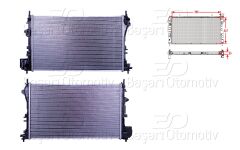 Volkswagen Su Radyatörü Brazing Mt 388X647x26 Opel Vectra C 1 6 Ac