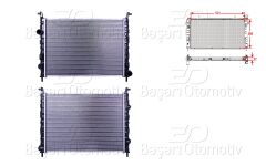 Volkswagen Su Radyatörü Brazing Mt 523X388x32 Fiat Albea 1 3Mjtd 02 >