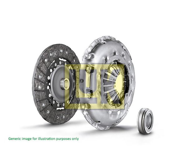 LUK 624328500 | Debriyaj Seti Rulmanlı Audi A4 07-16 A5 07-17 Q5 08-1.8 / 2.0 TFSI 3,2Fsı 2,0Tdı