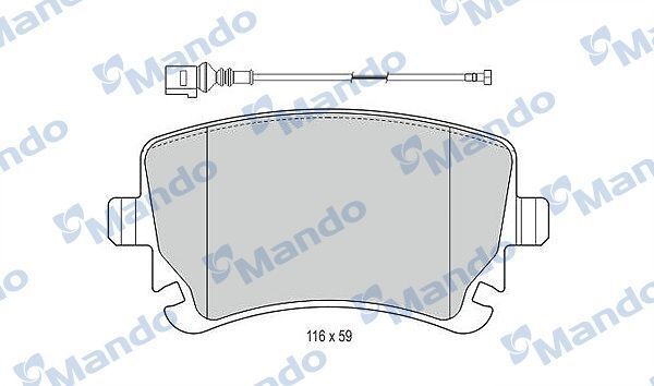 Fren Balata Arka 10-T.Porter T5-Multıvan