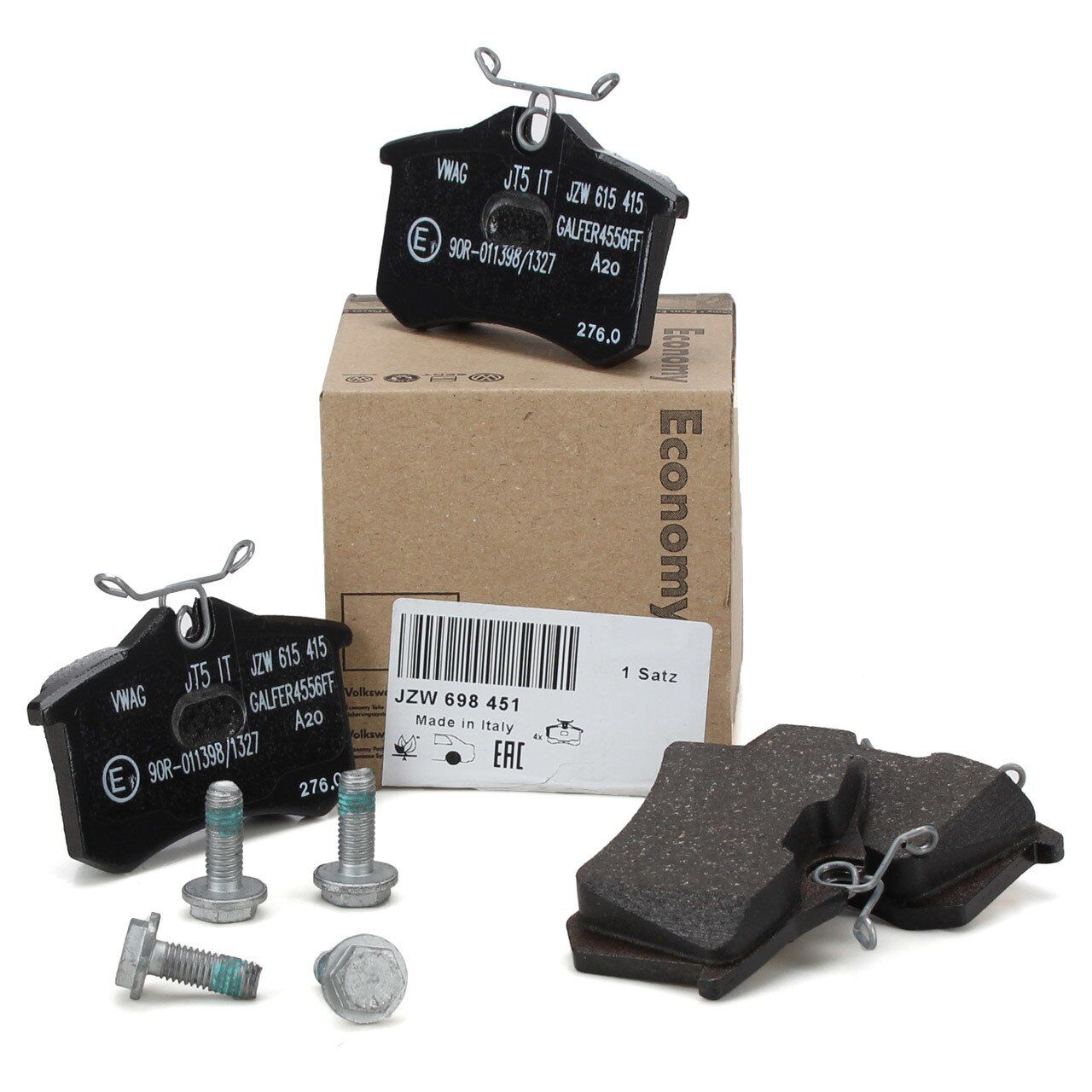 Audi A3 2004-2013 Model Arası Arka Fren Balatası /Orijinal Marka