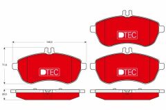 Mercedes Fren Balatası Ön Seramık W204 13-14 S204 13-14 C204 13-W212 13-16 S212 13-16 R172 13 -