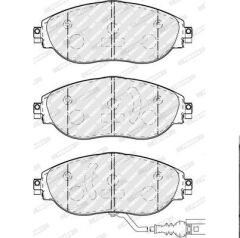 Volkswagen Passat 2015 Model Sonrası 4Motıon Büyük Tip Ön Fren Balatası