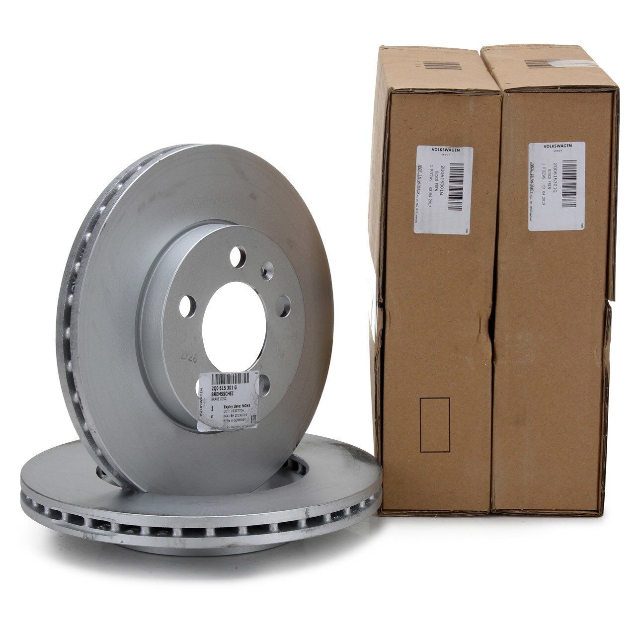 Volkswagen Polo 6 2018 Model Sonrası Ön Fren Diski 256 / 22MM Orijinal Takım