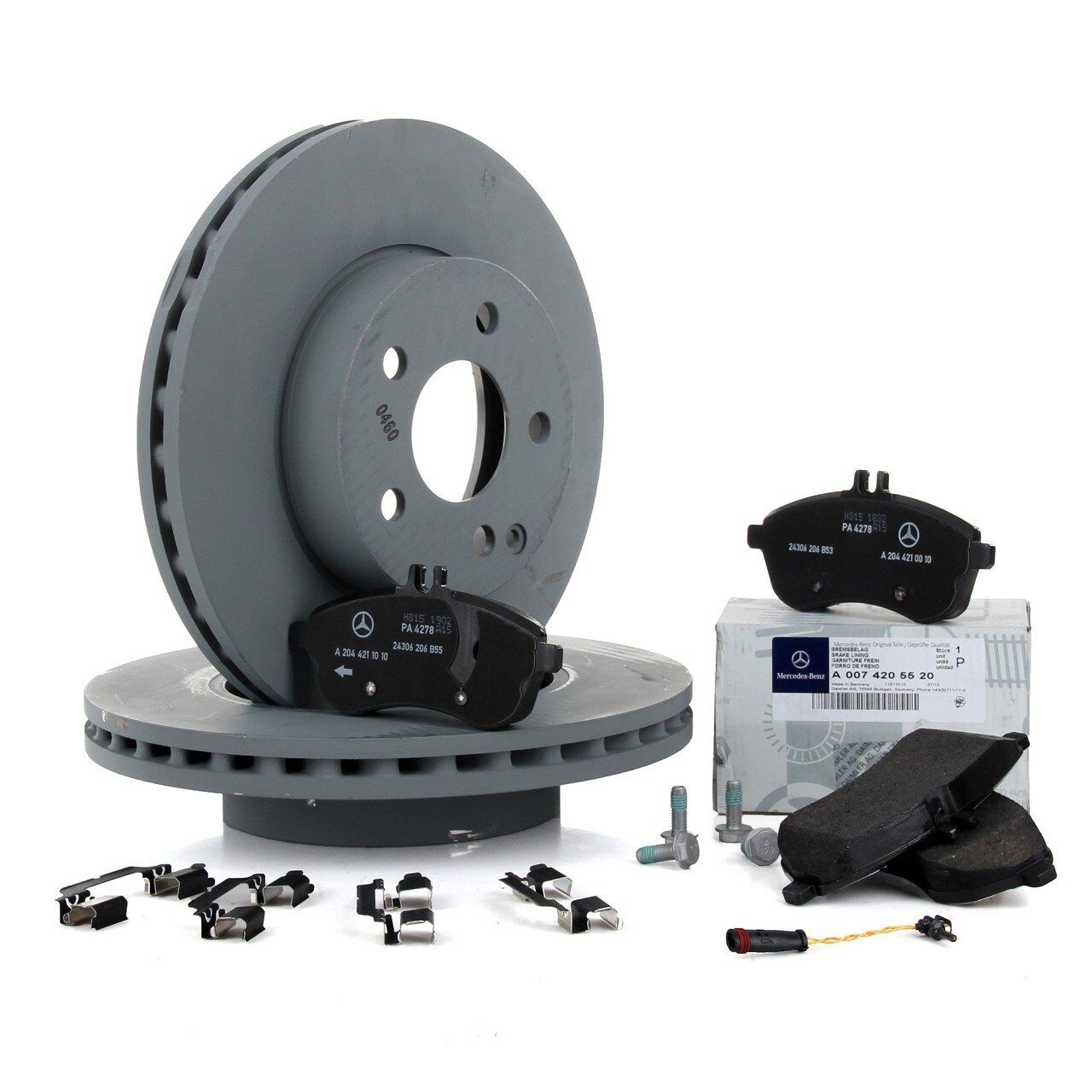 Mercedes W211 Kasa E320 Cdi Ön Fren Disk Ve Balata Takımı Orijinal